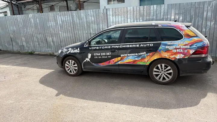 Mașina Doctor Paint: Instrumentăm dosare de daună tip RCA